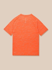 Castore Orange AOP Short Sleeve T-Shirt - Image 2 of 2