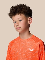 Orange - Castore Kurzarm-T-Shirt mit AOP - Bild 5 von 10