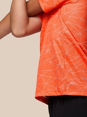 Orange - Castore Kurzarm-T-Shirt mit AOP - Bild 7 von 10