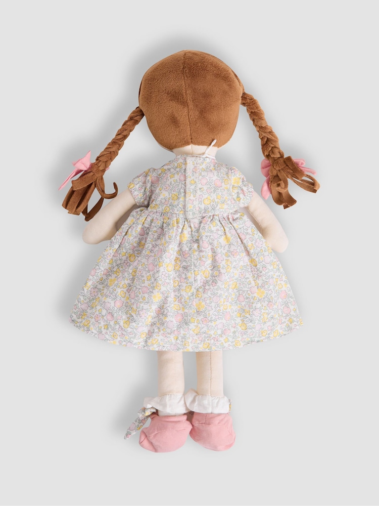 JoJo Maman Bébé Ditsy Personalised Ragdoll - Image 4 of 4