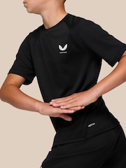 Castore Black Short Sleeve T-Shirt - Image 8 of 10