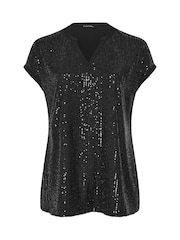 Evans Sequin Front Top - Image 5 of 5