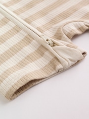 חום - מארז של 3 אוברולים לתינוקות עם רוכסן דו-כיווני (גילי 0 חודשים עד 3 שנים) - תמונה 12 מתוך 14