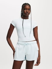 Cotton On Light Blue Ultra Soft Fitted T-Shirt - Image 1 of 4