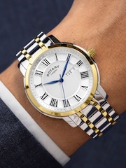 Rotary Gold Heritage Stainless Steel Bracelet Watch - Image 3 of 5