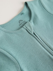 Green Two Way Zip Baby Rompers 3 Pack (0mths-3yrs) - Image 9 of 11