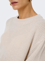 ONLY Long Sleeve Crew Neck Rib Knit Jumper - Imagen 4 de 6