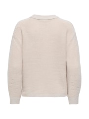 ONLY Long Sleeve Crew Neck Rib Knit Jumper - Imagen 6 de 6