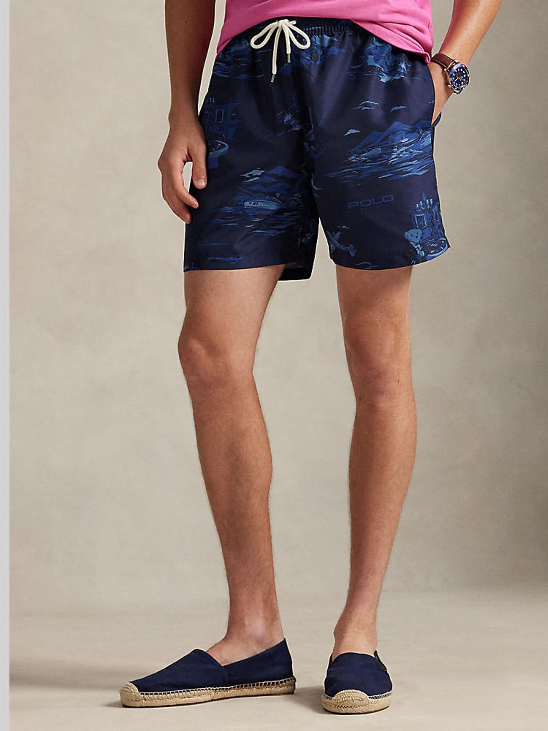 Buy Polo Ralph Lauren Navy Swim Shorts from Next USA