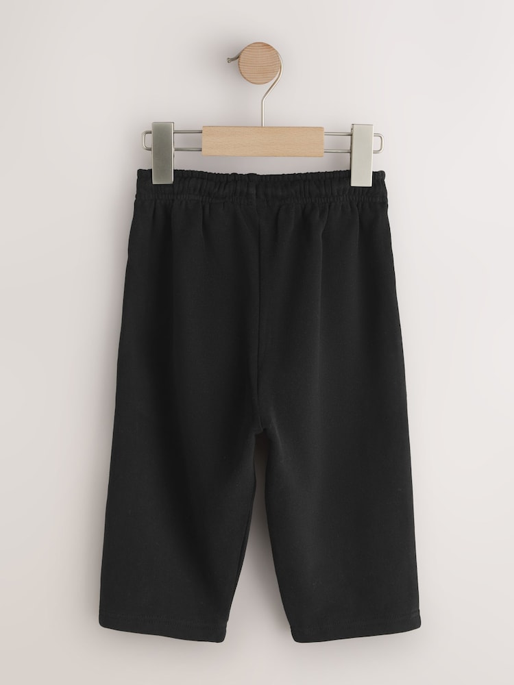 Crno - Donji deo trenerke sa širokim stopalom sa mekim dodirom (3meseci-7godine) - Slika 2 od 4