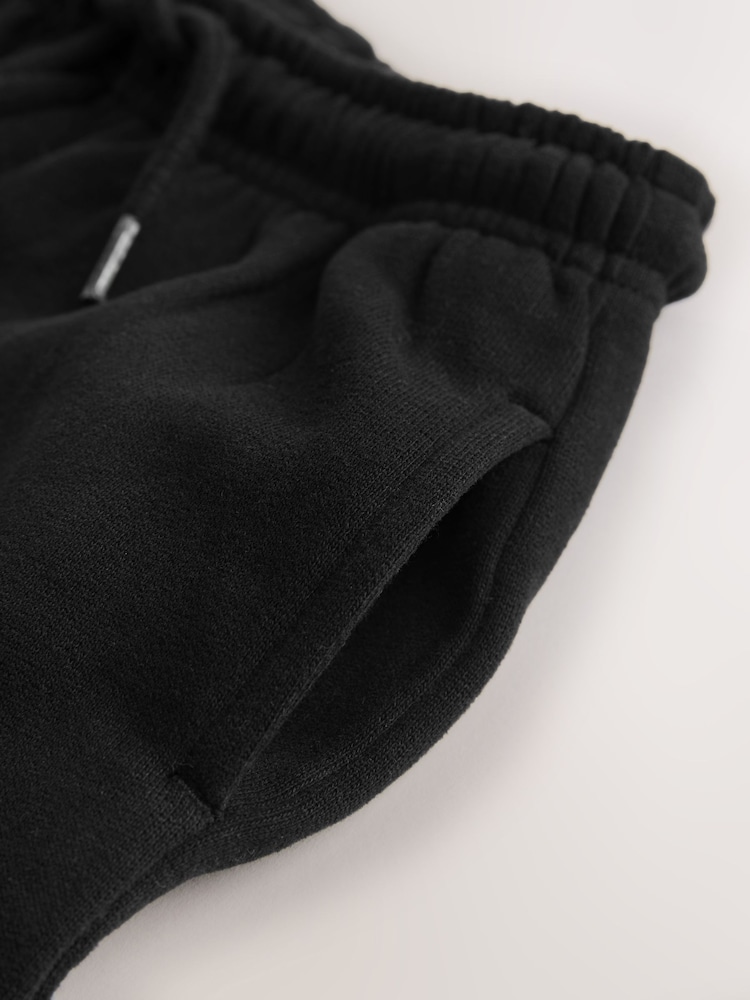 Crno - Donji deo trenerke sa širokim stopalom sa mekim dodirom (3meseci-7godine) - Slika 4 od 4