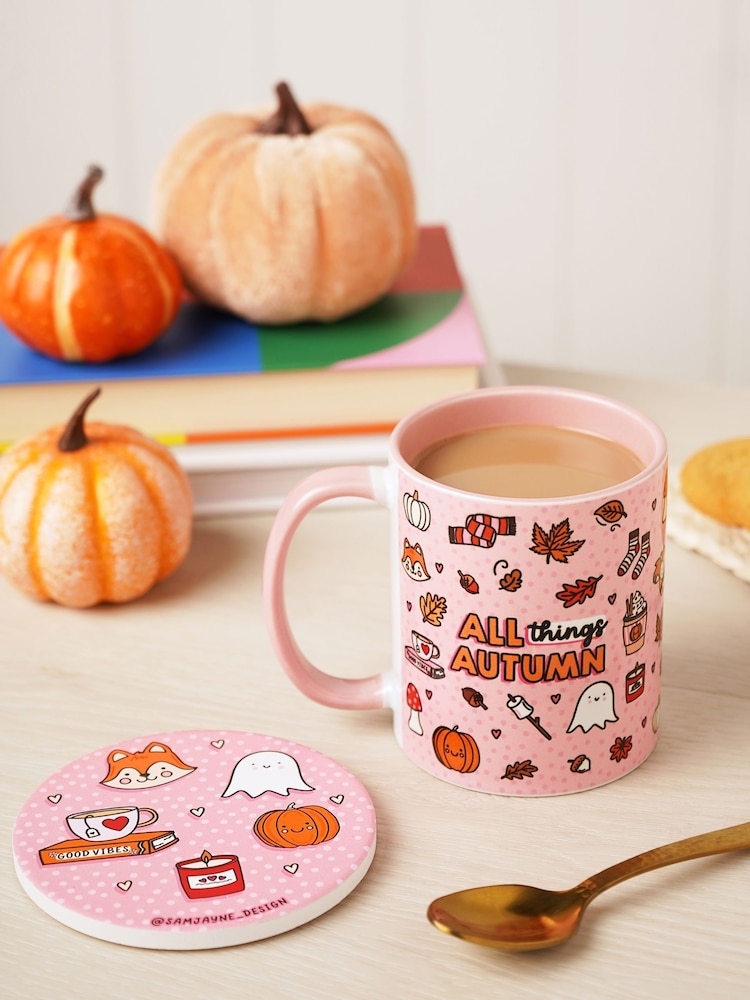All Things Autumn Mug Set - Imagen 1 de 8
