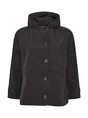 Negro - Yours Curve Raglan Jacket - Imagen 5 de 5