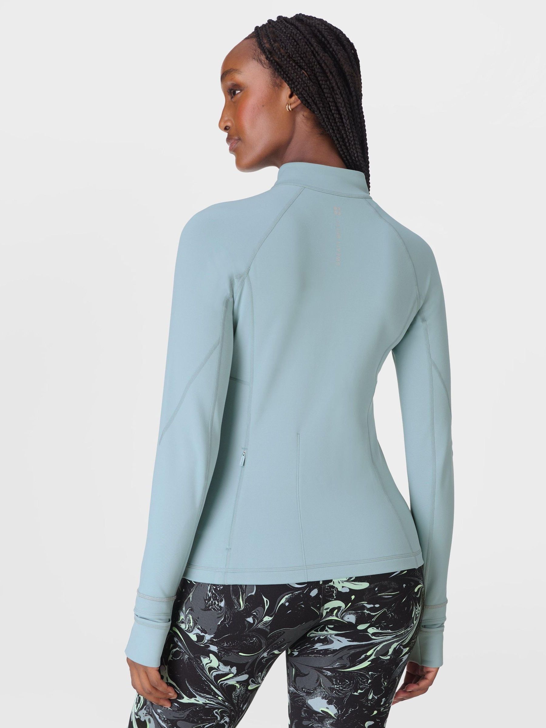 Buy Sweaty Betty Blue Pro Run Half Zip Sweatshirt from Next Canada