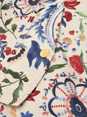 Joules Festival Floral Packaway Jacket - Image 7 of 9