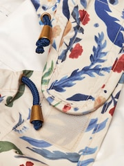 Joules Festival Floral Packaway Jacket - Image 9 of 9