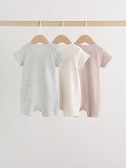 Neutral - Baby-Strampler mit Zwei-Wege-Reißverschluss im 3er Pack (0 Monate bis 3 Jahre) - Bild 2 von 13