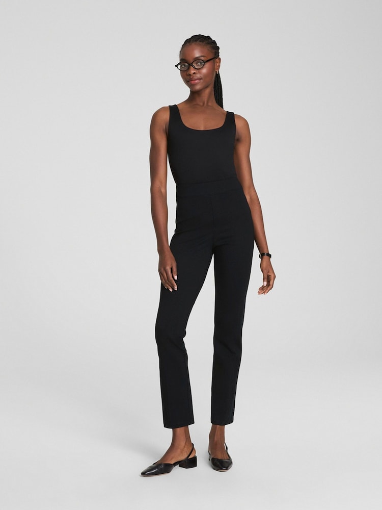 SPANX Black Supersmooth™ Perfectfit Ponte Slim Straight Pant - Image 1 of 5 SPANX Black Supersmooth™ Perfectfit Ponte Slim Straight Pant - Image 1 of 5