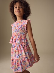 زهور زاهي - طقم متناسق مكون من رداء علوي وتنورة (للأطفال 3 سنوات-16سنة) - صورة 3 من 10