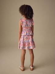 زهور زاهي - طقم متناسق مكون من رداء علوي وتنورة (للأطفال 3 سنوات-16سنة) - صورة 4 من 10