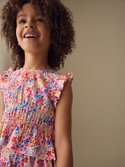 زهور زاهي - طقم متناسق مكون من رداء علوي وتنورة (للأطفال 3 سنوات-16سنة) - صورة 5 من 10