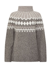 M&Co Natural Placement Fairisle Jumper - Image 3 of 3
