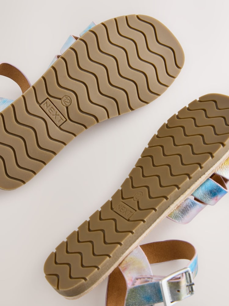 Pastel Metallic - Sandale din piele - Imaginea 5 din 5