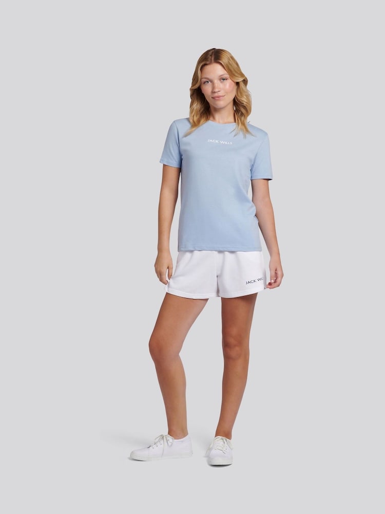 Jack Wills Blue Debdon Regular Fit T-Shirt - Image 2 of 7