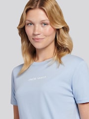 Jack Wills Blue Debdon Regular Fit T-Shirt - Image 3 of 7