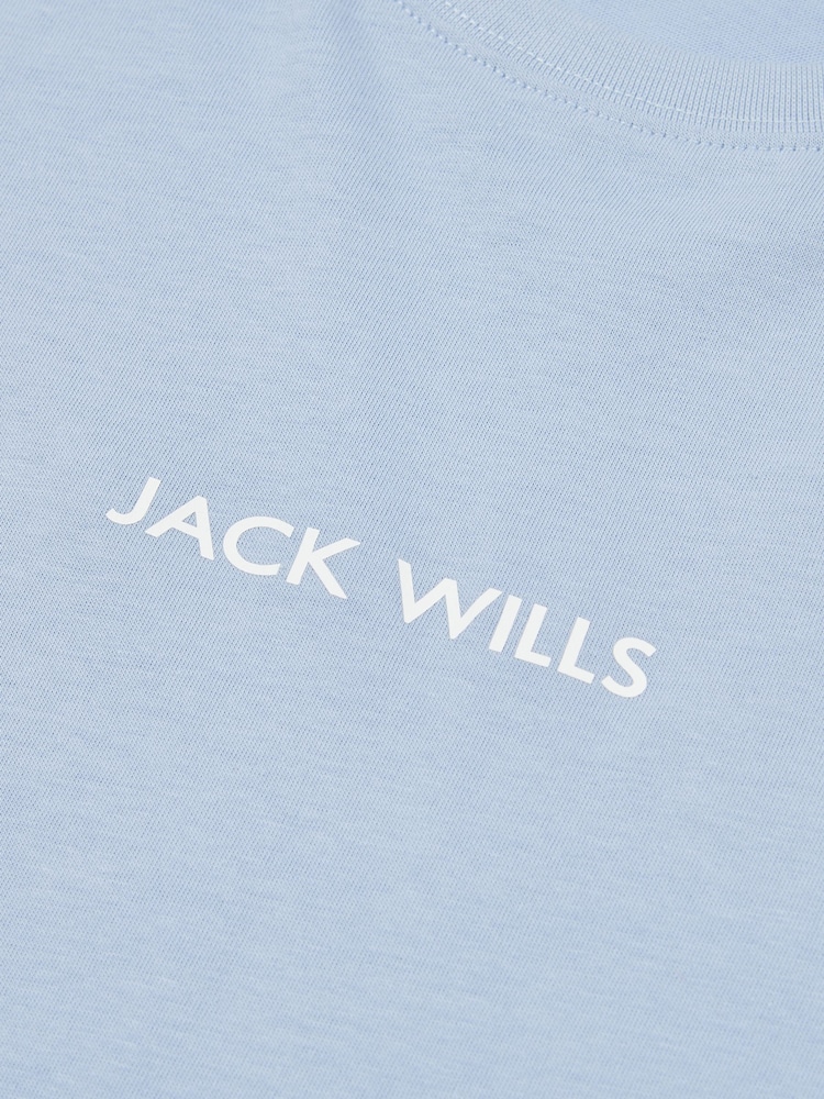 Jack Wills Blue Debdon Regular Fit T-Shirt - Image 7 of 7 Jack Wills Blue Debdon Regular Fit T-Shirt - Image 7 of 7