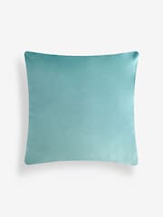 Pute med teksturert stripete i skåret fløyel - Bilde 2 av 2