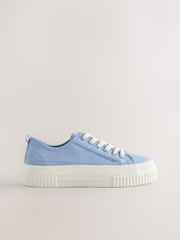 Blue Forever Comfort® Chunky Sole Lace-Up Trainers - Image 6 of 9