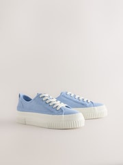 Blue Forever Comfort® Chunky Sole Lace-Up Trainers - Image 7 of 9