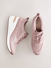 Neutral Forever Comfort® Glam Wedge Trainers - Image 1 of 10