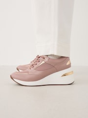 Neutral Forever Comfort® Glam Wedge Trainers - Image 2 of 10