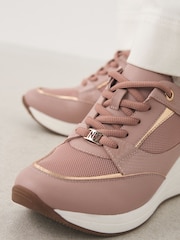 Neutral Forever Comfort® Glam Wedge Trainers - Image 5 of 10