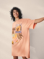 Coral Papaya Nightee - Image 3 of 8