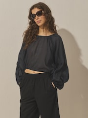 Schokoladenbraun - Wrap-Around-Sonnenbrille - Bild 5 von 6