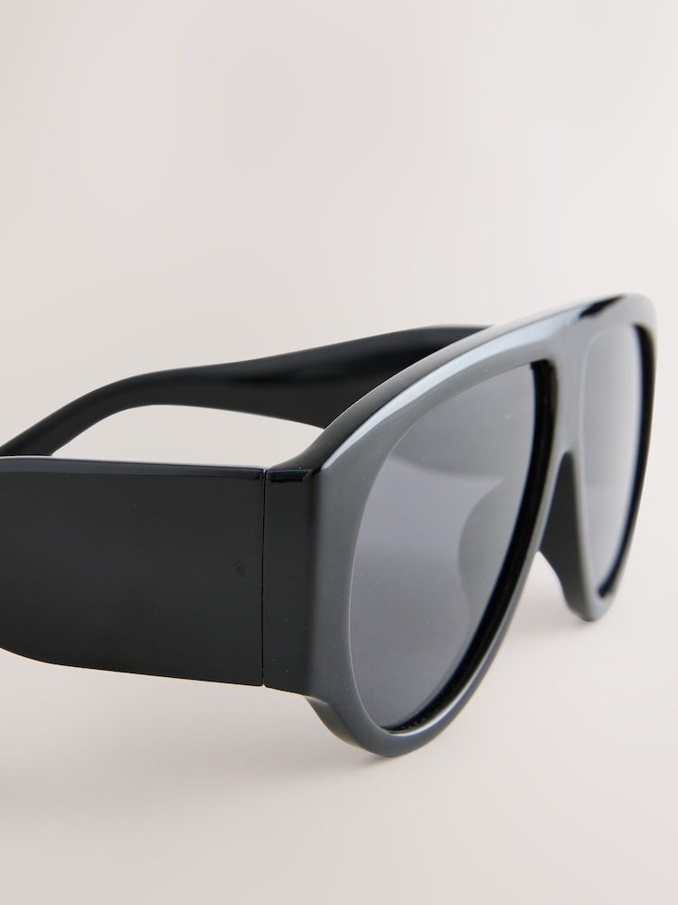 Schwarz - Visor-Sonnenbrillen - Bild 6 von 6