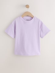 Lilac 4 Pack Unicorn Sequin T-Shirts (3-16yrs) - Image 2 of 8