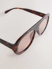 Braun - Visor-Sonnenbrillen - Bild 6 von 6