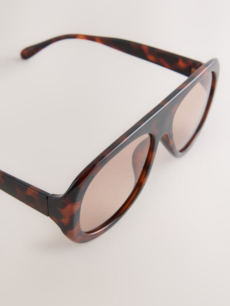 Braun - Visor-Sonnenbrillen - Bild 6 von 6