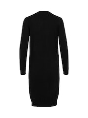 Negru - Cardigan lung subțire VILA - Imaginea 6 din 6