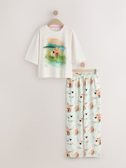 សេច ហ្គ្រីន Hamish The Highland Cow - Short Sleeve Pyjamas - រូបភាព 6 នៃ 9