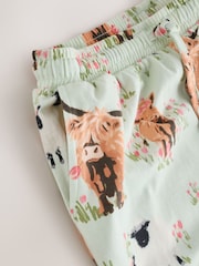 សេច ហ្គ្រីន Hamish The Highland Cow - Short Sleeve Pyjamas - រូបភាព 8 នៃ 9