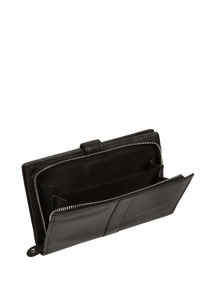 أسود - محفظة جلد 'Jade' من Pure Luxuries London - صورة 6 من 6 أسود - محفظة جلد 'Jade' من Pure Luxuries London - صورة 6 من 6