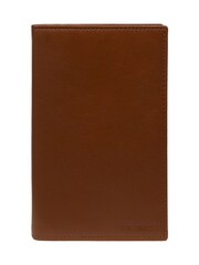 Pure Luxuries London 'George' Leather Brown Card Holder - Image 1 of 3