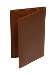 Pure Luxuries London 'George' Leather Brown Card Holder - Image 3 of 3