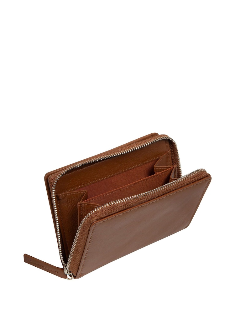 Pure Luxuries London 'Leah' Leather Brown Purse - Image 4 of 4 Pure Luxuries London 'Leah' Leather Brown Purse - Image 4 of 4