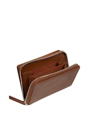 Pure Luxuries London 'Leah' Leather Brown Purse - Image 5 of 5